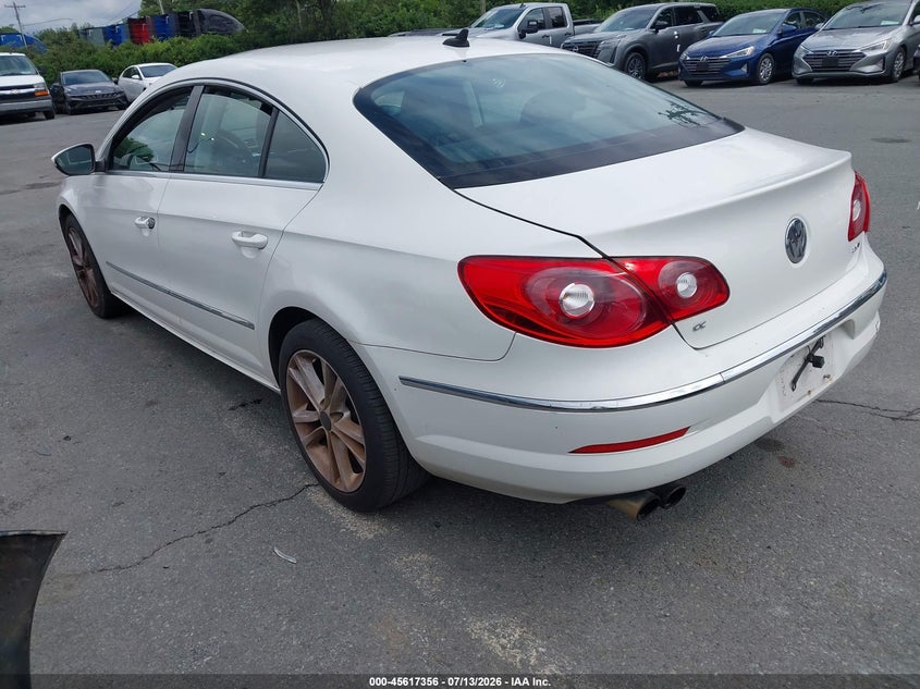 2012 Volkswagen Passat cc VIN WVWMN7AN4CE501079 IAAI salvage auction — NORMAL WEAR, Salvage (South Carolina), sold $350 on 2026-07-29 (photo 3)