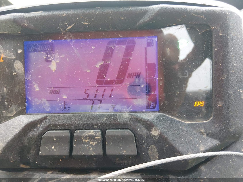 2022 Yamaha VIN 5Y4AN44Y1NA101831 IAAI salvage auction — ROLLOVER, Bill Of Sale (Alabama), sold $5,350 on 2026-07-29 (photo 7)