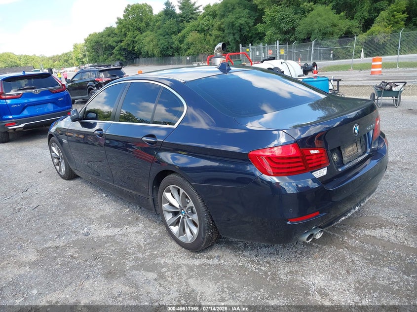 2016 BMW 5er VIN WBA5A5C50GD528239 IAAI salvage auction — UNKNOWN, Salvage Title, sold $2,900 on 2026-08-11 (photo 3)