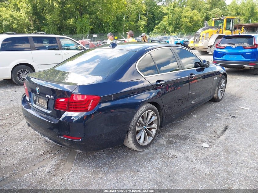 2016 BMW 5er VIN WBA5A5C50GD528239 IAAI salvage auction — UNKNOWN, Salvage Title, sold $2,900 on 2026-08-11 (photo 4)