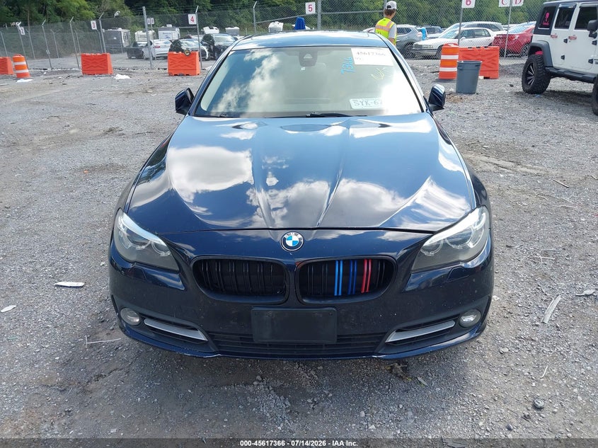 2016 BMW 5er VIN WBA5A5C50GD528239 IAAI salvage auction — UNKNOWN, Salvage Title, sold $2,900 on 2026-08-11 (photo 6)