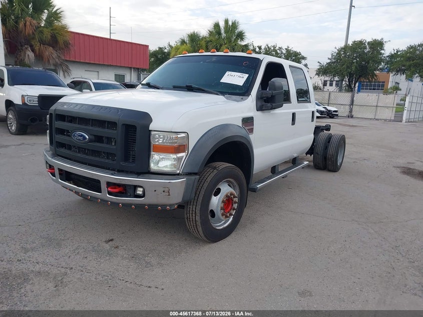 2008 Ford F-550 super duty VIN 1FDXW47R58EA70970 IAAI salvage auction — UNKNOWN, Clear (Florida), sold $14,000 on 2026-07-29 (photo 2)