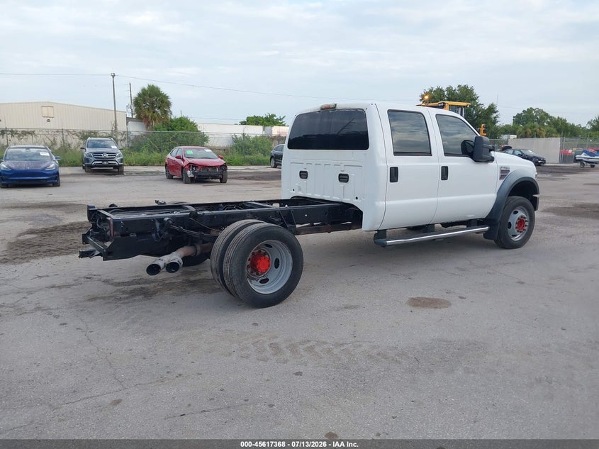 2008 Ford F-550 super duty VIN 1FDXW47R58EA70970 IAAI salvage auction — UNKNOWN, Clear (Florida), sold $14,000 on 2026-07-29 (photo 4)