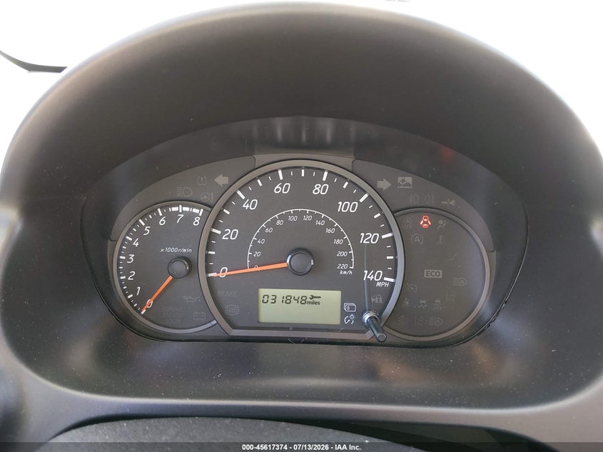 2024 Mitsubishi Mirage VIN ML32FUFJ9RHF20460 IAAI salvage auction — FRONT END, Enterprise Vehicle Bill Of Sale (Washington), sold $425 on 2026-07-22 (photo 7)
