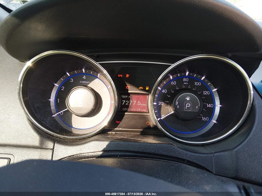 2012 Hyundai Sonata VIN 5NPEC4AB3CH473595 IAAI salvage auction — NORMAL WEAR, Clear (New Jersey), sold $450 on 2026-07-28 (photo 7)