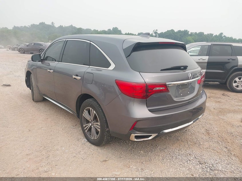 2017 Acura Mdx VIN 5FRYD4H32HB011977 IAAI salvage auction — FRONT END, Salvage Title, sold $3,050 on 2026-08-01 (photo 3)