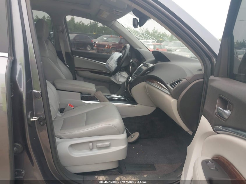 2017 Acura Mdx VIN 5FRYD4H32HB011977 IAAI salvage auction — FRONT END, Salvage Title, sold $3,050 on 2026-08-01 (photo 5)