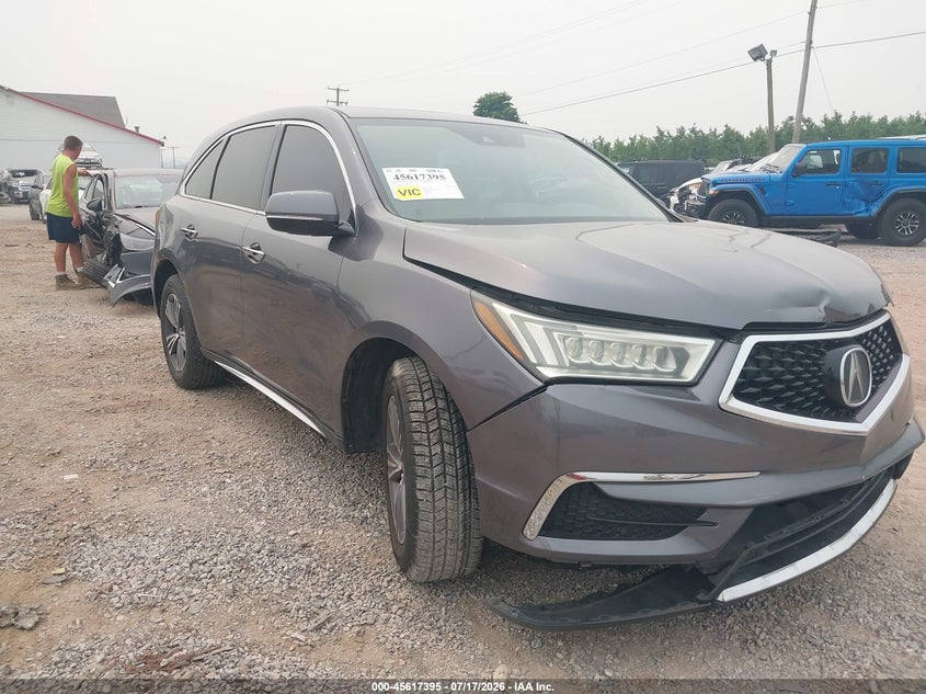 2017 Acura Mdx VIN 5FRYD4H32HB011977 IAAI salvage auction — FRONT END, Salvage Title, sold $3,050 on 2026-08-01 (photo 6)