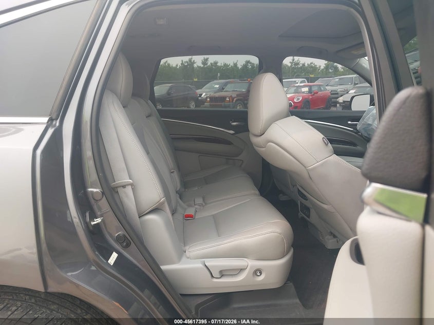 2017 Acura Mdx VIN 5FRYD4H32HB011977 IAAI salvage auction — FRONT END, Salvage Title, sold $3,050 on 2026-08-01 (photo 8)