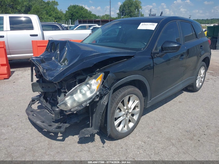 2014 Mazda Cx-5 VIN JM3KE2DYXE0317241 IAAI salvage auction — NORMAL WEAR, Clear - Public Restricted (Oklahoma), sold $625 on 2026-07-29 (photo 2)
