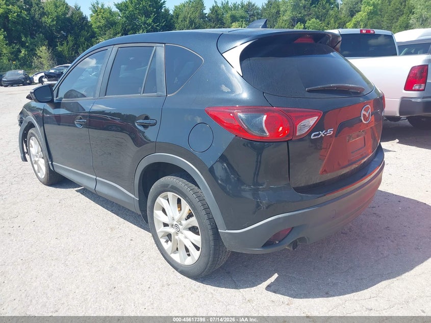 2014 Mazda Cx-5 VIN JM3KE2DYXE0317241 IAAI salvage auction — NORMAL WEAR, Clear - Public Restricted (Oklahoma), sold $625 on 2026-07-29 (photo 3)