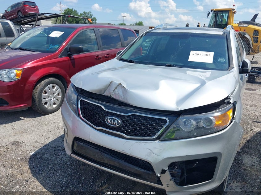 2012 Kia Sorento VIN 5XYKW4A28CG202632 IAAI salvage auction — FRONT END, Salvage Title, sold $1,650 on 2026-08-02 (photo 6)