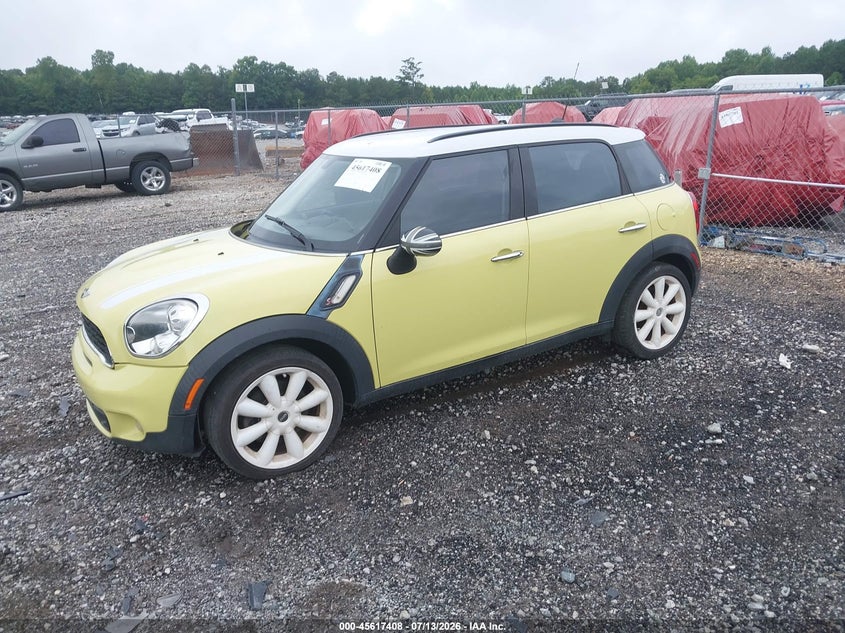 2011 Mini Cooper VIN WMWZC3C57BWL80376 IAAI salvage auction — NORMAL WEAR, Clear (Georgia), sold $625 on 2026-07-31 (photo 2)