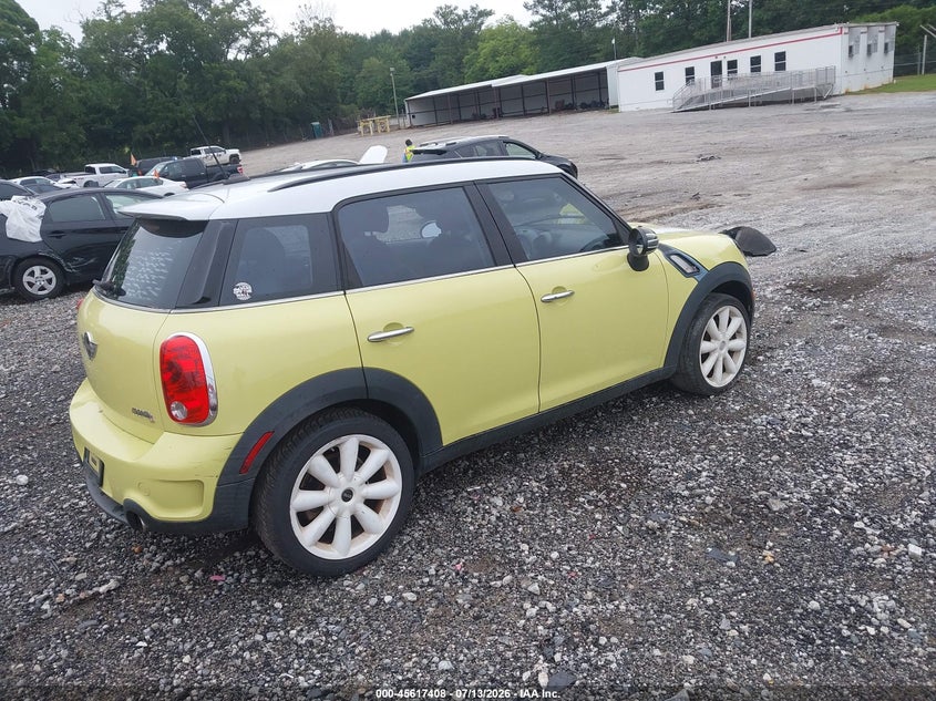 2011 Mini Cooper VIN WMWZC3C57BWL80376 IAAI salvage auction — NORMAL WEAR, Clear (Georgia), sold $625 on 2026-07-31 (photo 4)