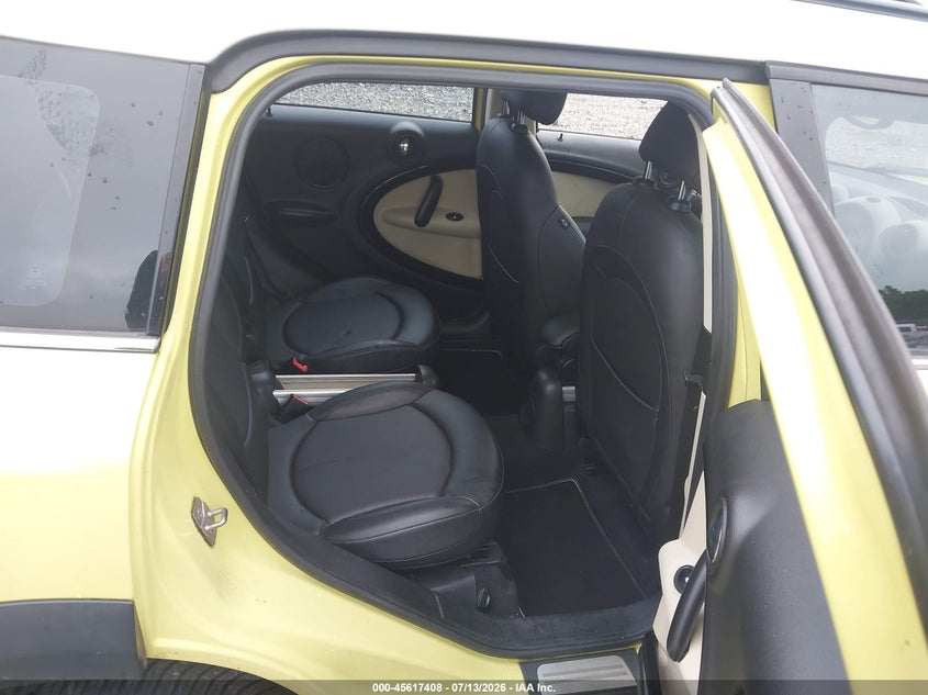 2011 Mini Cooper VIN WMWZC3C57BWL80376 IAAI salvage auction — NORMAL WEAR, Clear (Georgia), sold $625 on 2026-07-31 (photo 8)