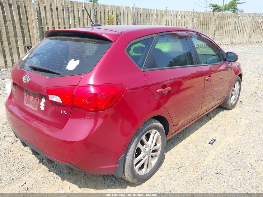 2011 Kia Forte VIN KNAFU5A20B5370864 IAAI salvage auction — FRONT END, Clear (Virginia), sold $400 on 2026-07-29 (photo 4)