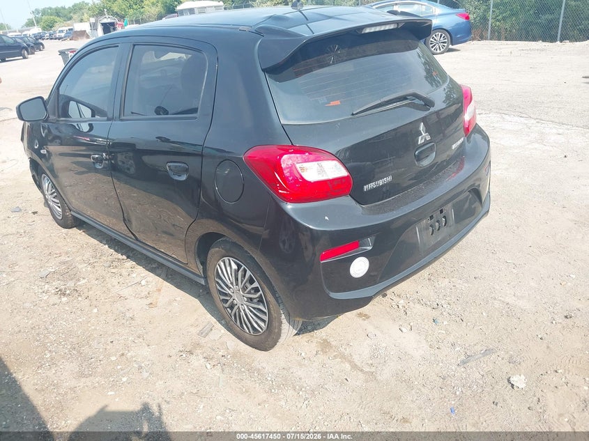 2017 Mitsubishi Mirage VIN ML32A3HJ1HH018835 IAAI salvage auction — FRONT END, Salvage Title, sold $575 on 2026-09-03 (photo 3)