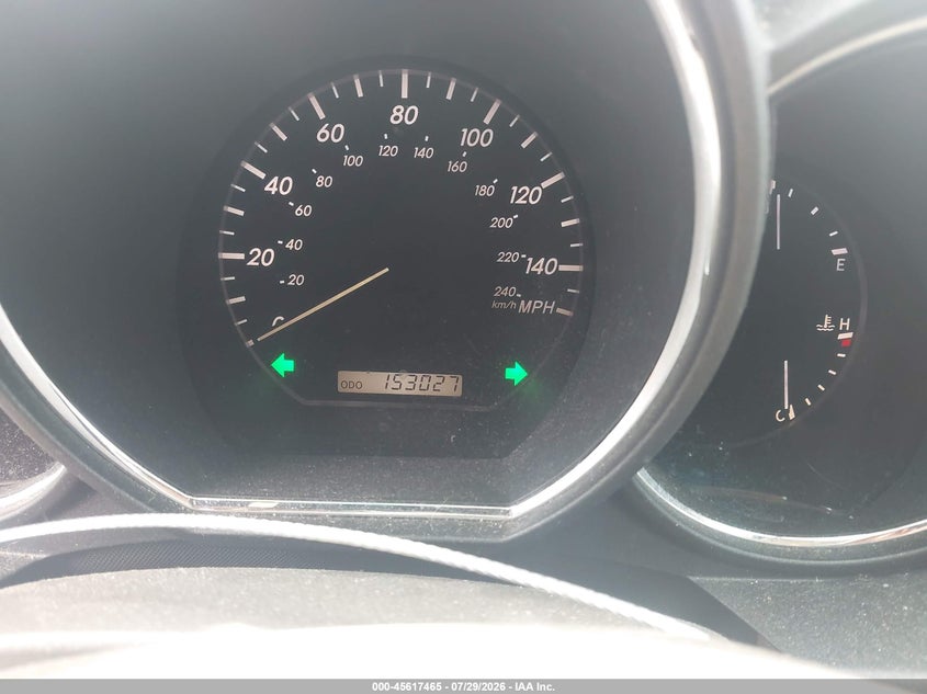 2009 Lexus Rx 350 VIN 2T2HK31U89C121177 IAAI salvage auction — FRONT END, Clear (Arkansas), sold $1,900 on 2026-08-25 (photo 7)