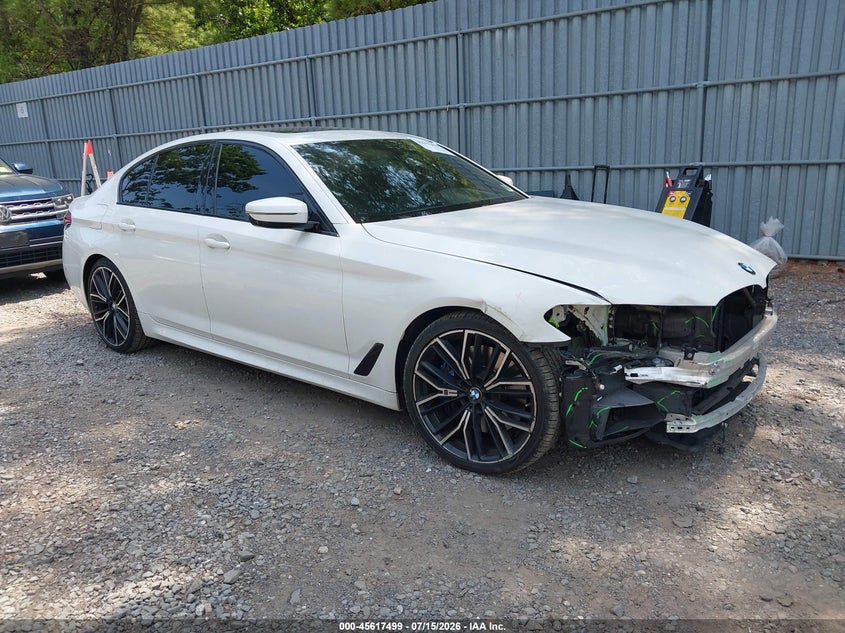 2021 BMW 5er VIN WBA13BK02MCF09869 — IAAI salvage auction photo