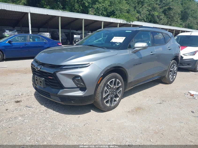 2025 Chevrolet Blazer VIN 3GNKBERS5SS245934 IAAI salvage auction — ENGINE DAMAGE, Salvage Title, sold $18,200 on 2026-07-22 (photo 2)