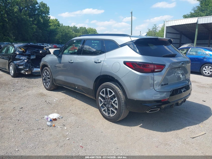 2025 Chevrolet Blazer VIN 3GNKBERS5SS245934 IAAI salvage auction — ENGINE DAMAGE, Salvage Title, sold $18,200 on 2026-07-22 (photo 3)