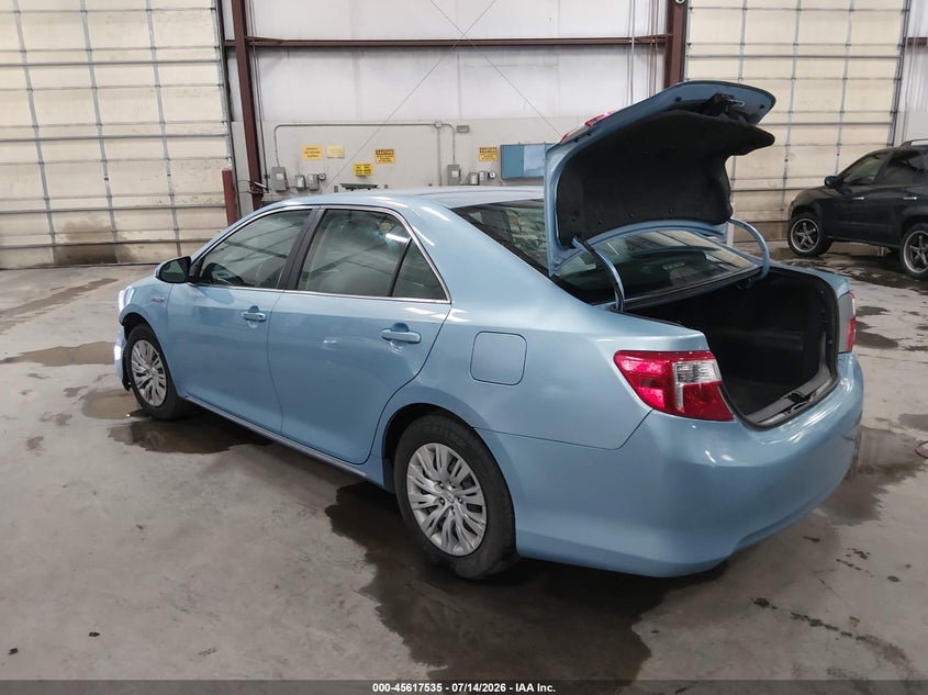 2012 Toyota Camry VIN 4T1BD1FK7CU057493 IAAI salvage auction — RIGHT FRONT, Salvage Title, sold $1,750 on 2026-08-09 (photo 3)