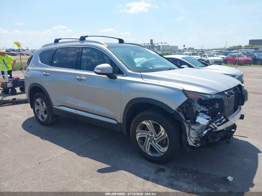 2021 Hyundai Santa fe VIN 5NMS3DAJ1MH364030 — IAAI salvage auction photo