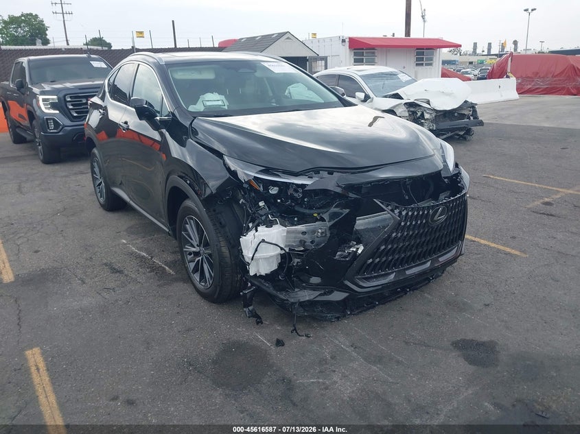 2026 Lexus Nx VIN 2T2GKCEZ8TC076704 IAAI salvage auction — RIGHT FRONT, Salvage (California), sold $22,450 on 2026-08-17 (photo 1)