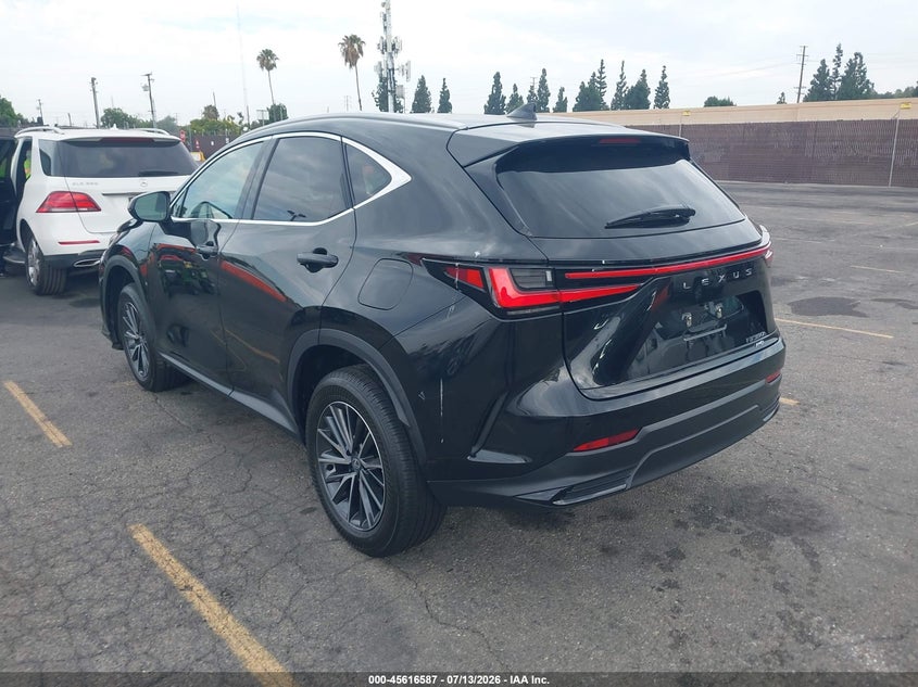 2026 Lexus Nx VIN 2T2GKCEZ8TC076704 IAAI salvage auction — RIGHT FRONT, Salvage (California), sold $22,450 on 2026-08-17 (photo 3)
