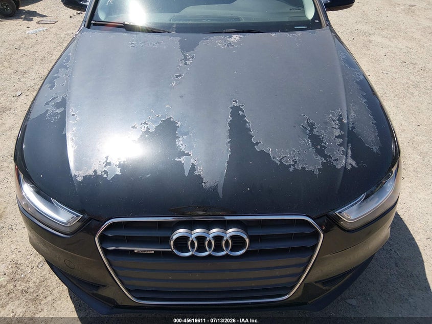 2013 Audi A4 VIN WAUFFAFL9DN039594 IAAI salvage auction — NORMAL WEAR, Salvage Title, sold $1,000 on 2026-07-29 (photo 6)