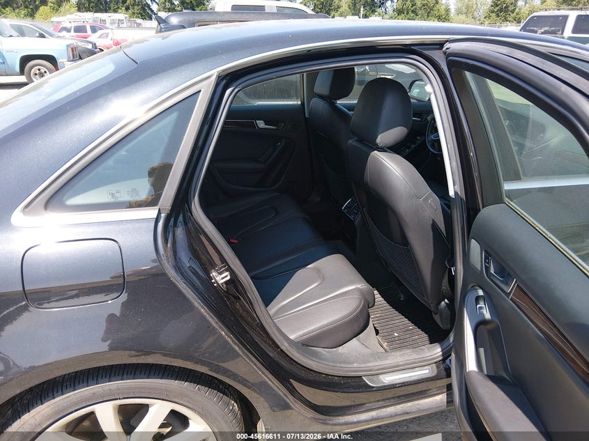 2013 Audi A4 VIN WAUFFAFL9DN039594 IAAI salvage auction — NORMAL WEAR, Salvage Title, sold $1,000 on 2026-07-29 (photo 8)
