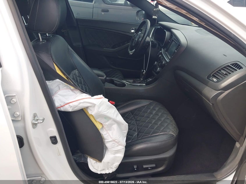 2015 Kia Optima VIN 5XXGR4A67FG431702 IAAI salvage auction — FRONT END, Salvage (California), sold $1,050 on 2026-07-16 (photo 5)