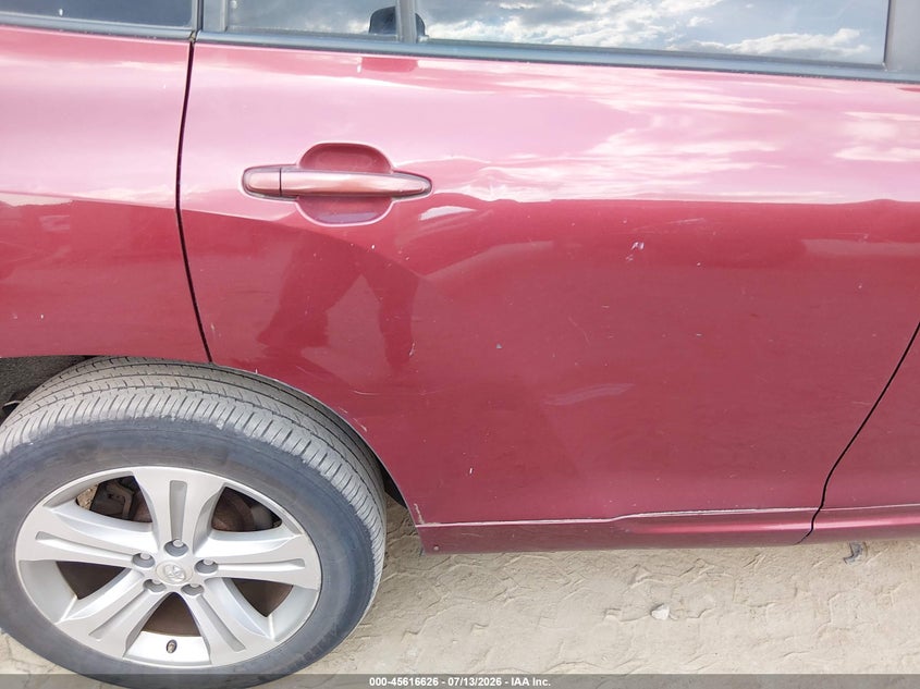 2008 Toyota Highlander VIN JTEES43A382012733 IAAI salvage auction — NORMAL WEAR, Clear (Massachusetts), sold $1,100 on 2026-07-29 (photo 6)