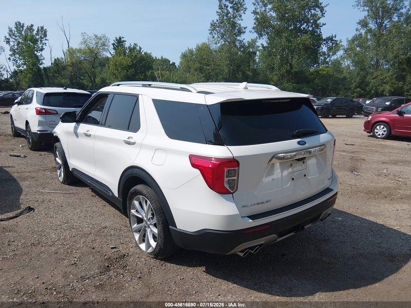 2023 Ford Explorer VIN 1FM5K8HC3PGA28109 IAAI salvage auction — FRONT END, Salvage Title, sold $13,500 on 2026-08-01 (photo 3)