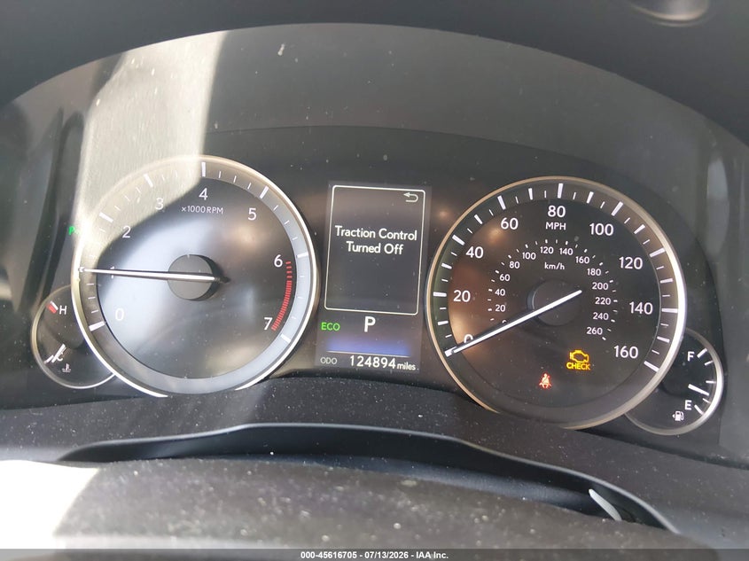 2016 Lexus ES VIN 58ABK1GG4GU023378 IAAI salvage auction — RIGHT FRONT, Salvage Title, sold $7,200 on 2026-07-26 (photo 7)
