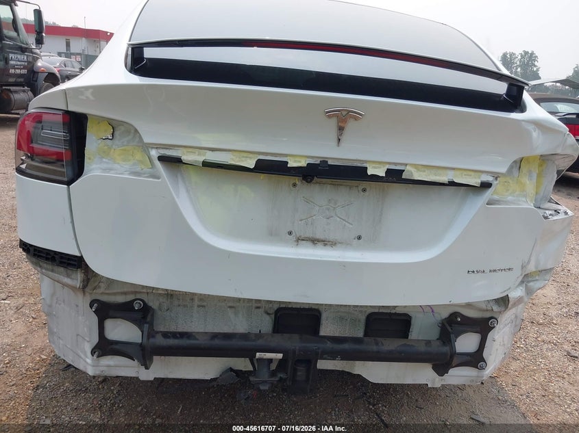 2020 Tesla Model x VIN 5YJXCBE2XLF285999 IAAI salvage auction — REAR END, Salvage - Greater Than 75% (Maryland), sold $8,800 on 2026-09-04 (photo 6)