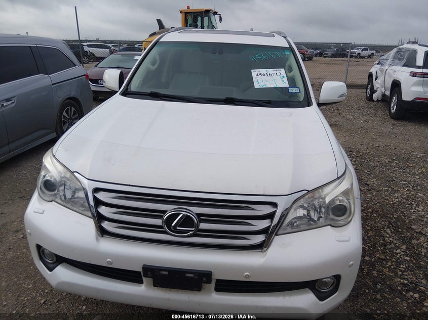 2010 Lexus Gx 460 VIN JTJJM7FX4A5010215 IAAI salvage auction — NORMAL WEAR, Original (Texas), sold $4,250 on 2026-07-21 (photo 6)