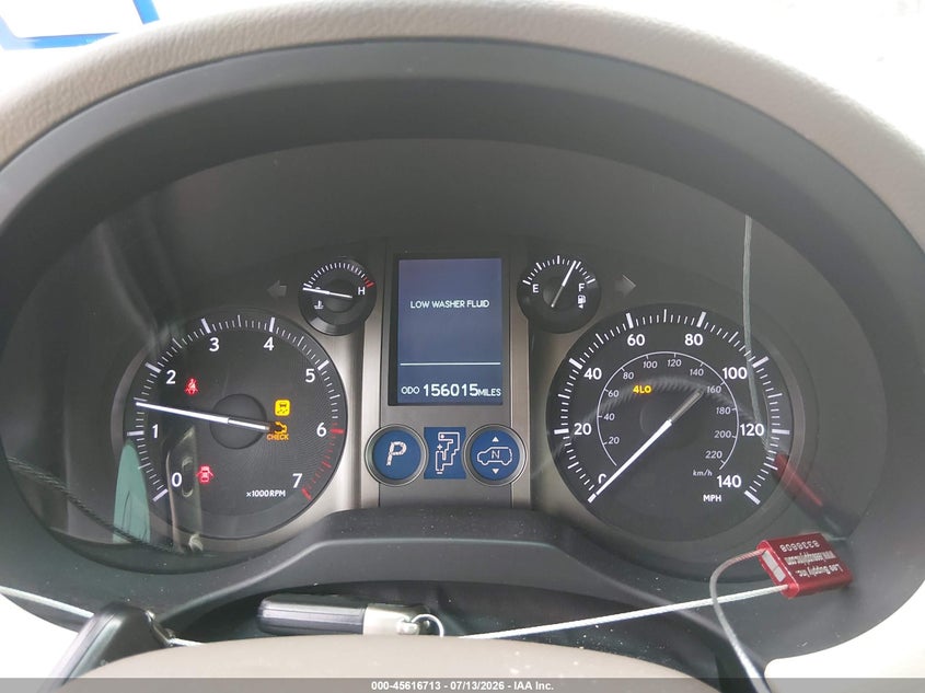 2010 Lexus Gx 460 VIN JTJJM7FX4A5010215 IAAI salvage auction — NORMAL WEAR, Original (Texas), sold $4,250 on 2026-07-21 (photo 7)