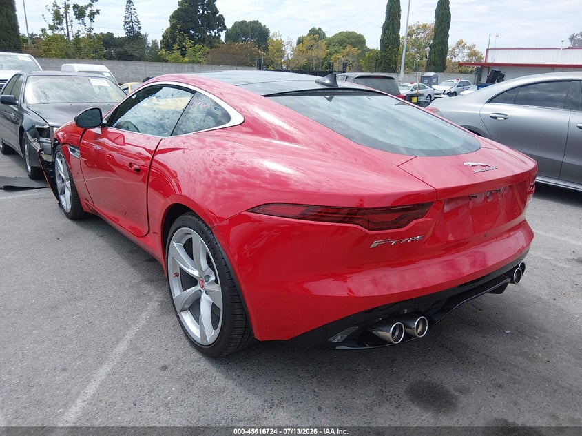 2022 Jaguar F-type VIN SAJDD1EE3NCK77572 IAAI salvage auction — FRONT END, Salvage Title, sold $19,100 on 2026-08-01 (photo 3)