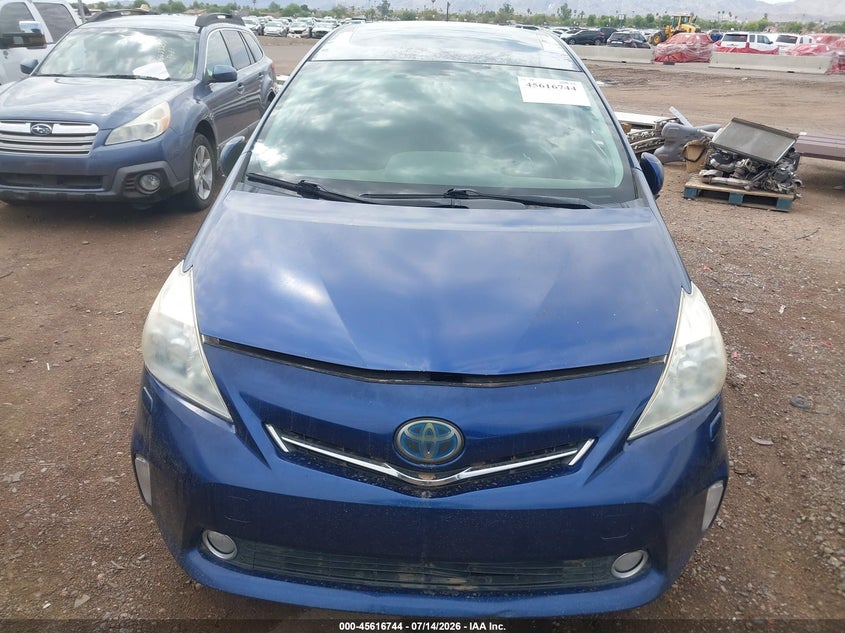 2013 Toyota Prius v VIN JTDZN3EU4D3228271 IAAI salvage auction — NORMAL WEAR, Clear-Dealer Only (Arizona), sold $1,800 on 2026-07-28 (photo 6)