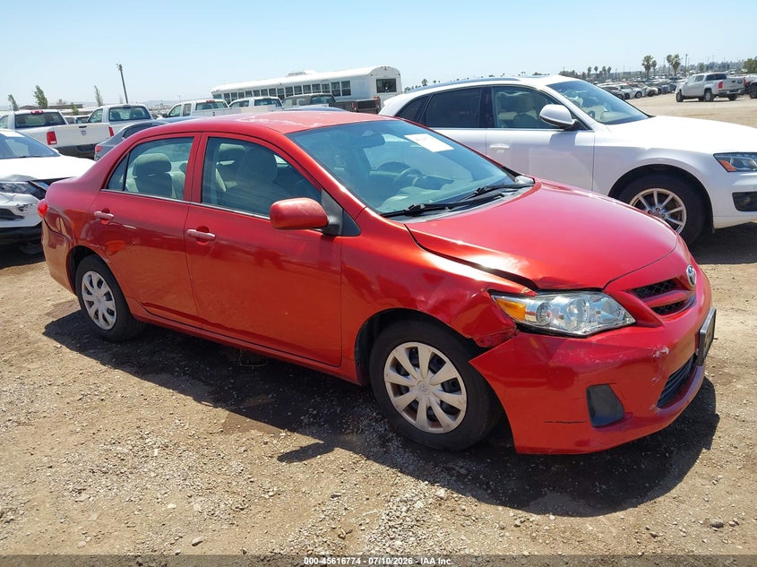 2013 Toyota Corolla VIN 5YFBU4EEXDP173755 IAAI salvage auction — NORMAL WEAR, Clear - Dealer Only (California), sold $2,175 on 2026-07-29 (photo 1)