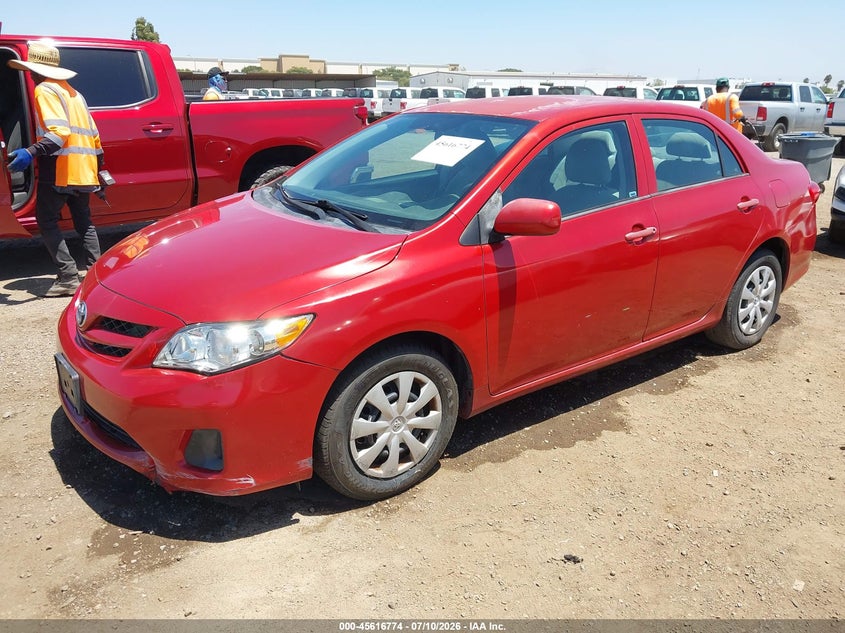 2013 Toyota Corolla VIN 5YFBU4EEXDP173755 IAAI salvage auction — NORMAL WEAR, Clear - Dealer Only (California), sold $2,175 on 2026-07-29 (photo 2)