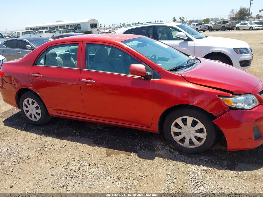 2013 Toyota Corolla VIN 5YFBU4EEXDP173755 IAAI salvage auction — NORMAL WEAR, Clear - Dealer Only (California), sold $2,175 on 2026-07-29 (photo 6)