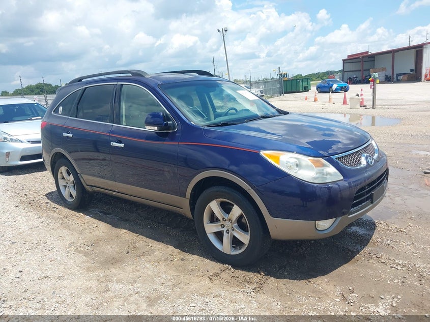 2010 Hyundai Veracruz VIN KM8NU4CC3AU100798 IAAI salvage auction — NORMAL WEAR, Clear (Alabama), sold $225 on 2026-07-21 (photo 1)