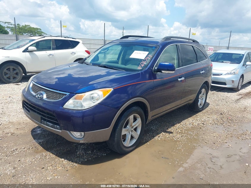 2010 Hyundai Veracruz VIN KM8NU4CC3AU100798 IAAI salvage auction — NORMAL WEAR, Clear (Alabama), sold $225 on 2026-07-21 (photo 2)