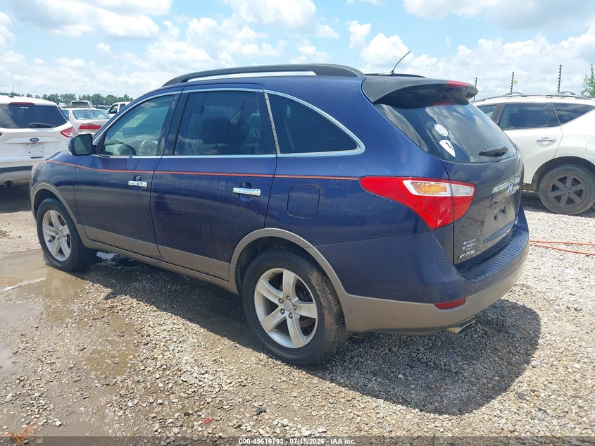 2010 Hyundai Veracruz VIN KM8NU4CC3AU100798 IAAI salvage auction — NORMAL WEAR, Clear (Alabama), sold $225 on 2026-07-21 (photo 3)