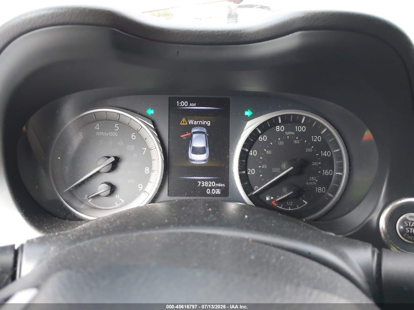 2018 Infiniti Q50 VIN JN1FV7AR0JM481897 IAAI salvage auction — SIDE, Original (Texas), sold $9,100 on 2026-08-05 (photo 7)