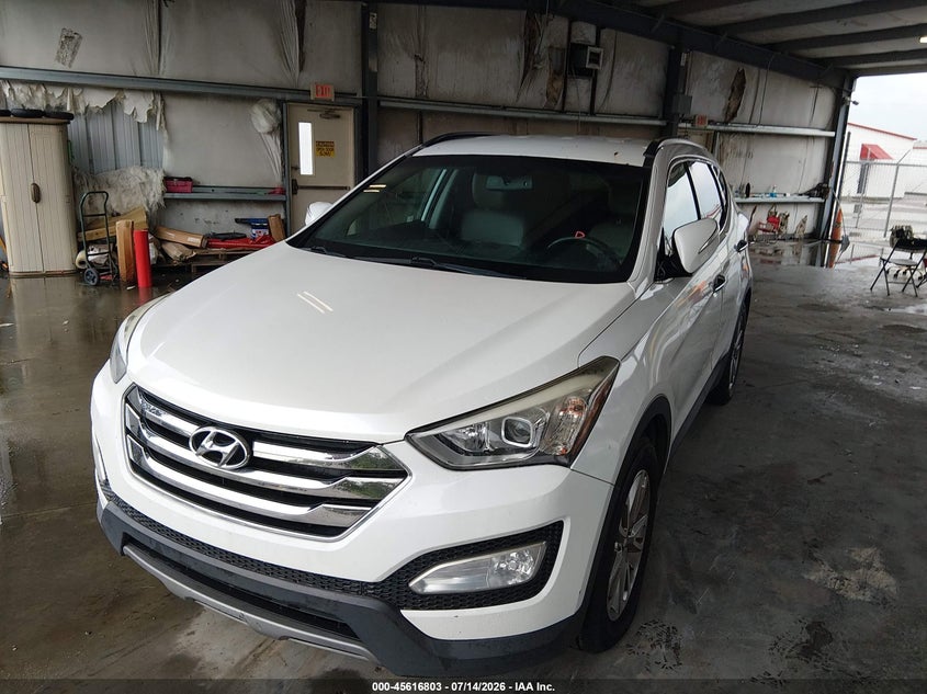 2014 Hyundai Santa fe VIN 5XYZU3LAXEG125400 IAAI salvage auction — NORMAL WEAR, Clear (Louisiana), sold $625 on 2026-07-28 (photo 6)