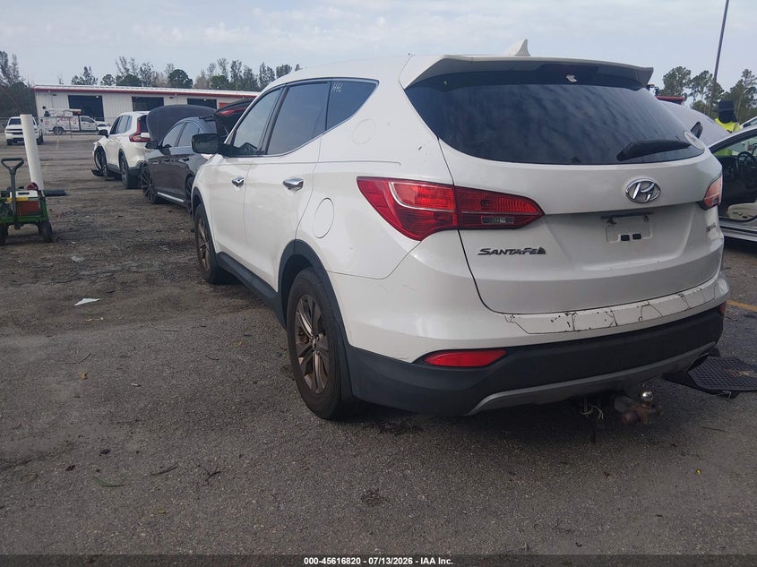 2013 Hyundai Santa fe VIN 5XYZT3LB1DG023154 IAAI salvage auction — NORMAL WEAR, Clear (Florida), sold $1,600 on 2026-07-20 (photo 3)