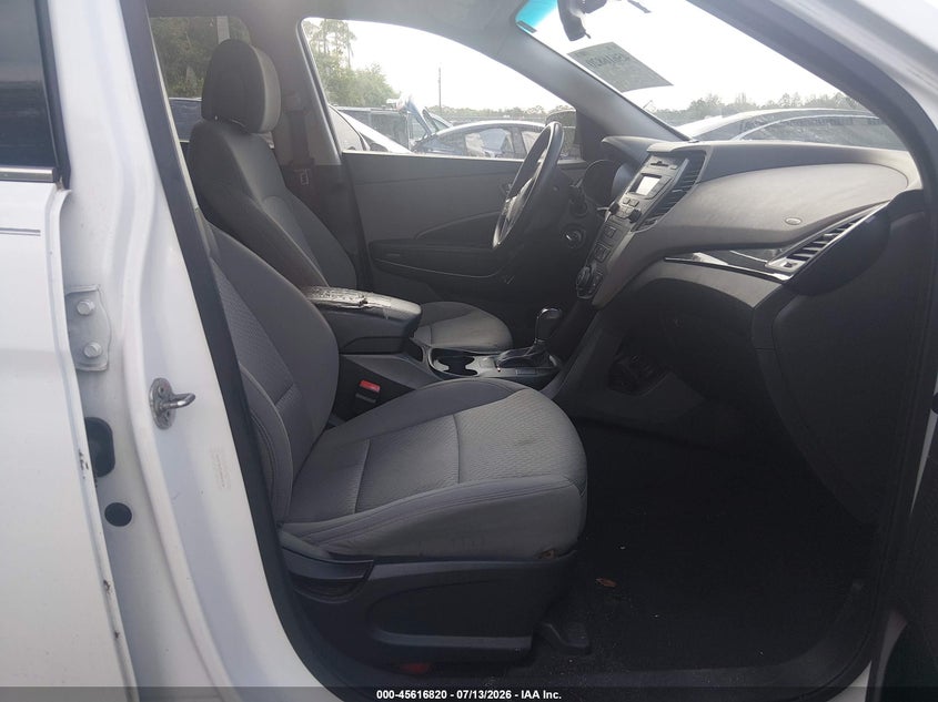 2013 Hyundai Santa fe VIN 5XYZT3LB1DG023154 IAAI salvage auction — NORMAL WEAR, Clear (Florida), sold $1,600 on 2026-07-20 (photo 5)